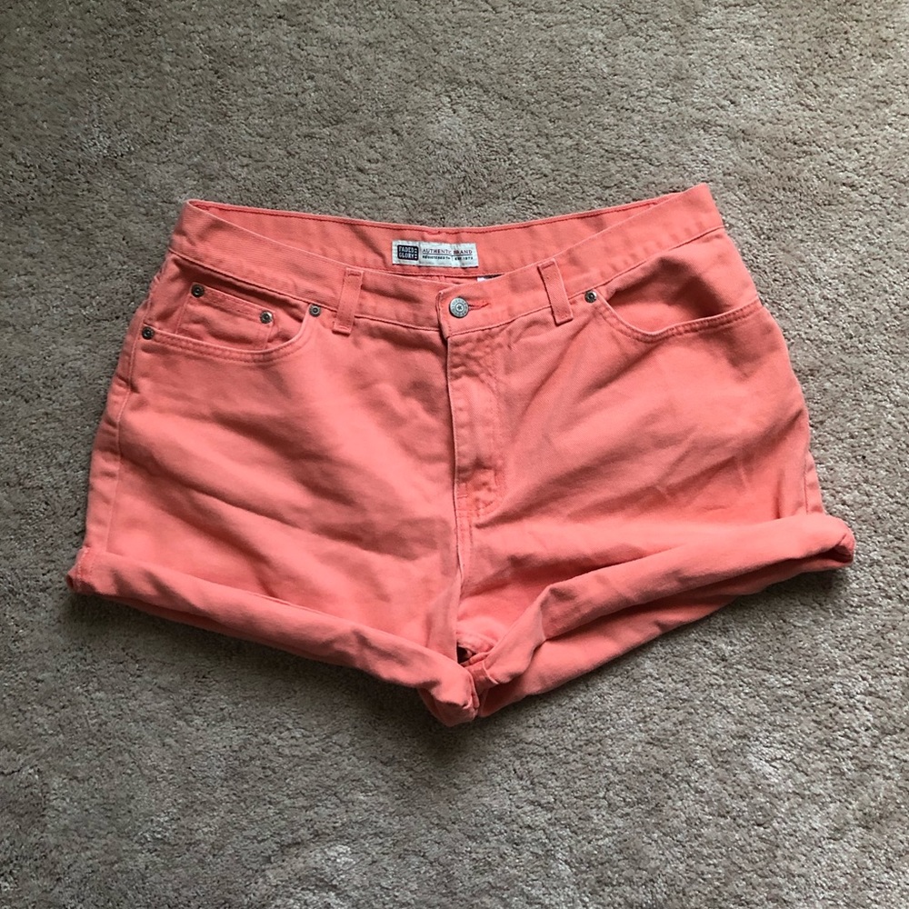 Faded Glory Vintage Peach Shorts